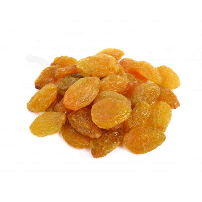 Raisins (Kishmish), made by drying grapes in the sun and processing them in a plant,