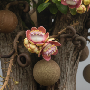 Cannonball / KailashPati (Naga lingam) Tree Layered Live Plant