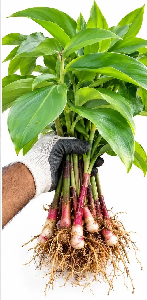 Insulin Live Plant Rhizomes – Costus igneus Live Plant With Pot - Image 3