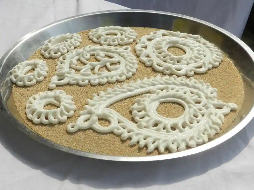 Bengal Posto Goyna Bori Naksha – Handmade Traditional Bori (Village Made) - Image 3