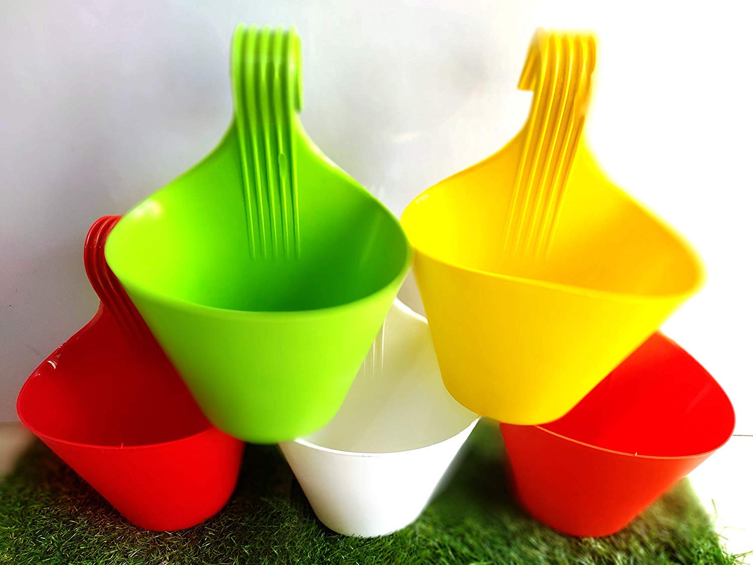 Plastic Vertical Hook for Hanging Plants | Durable Hanging Plant Hook (Colour May Vary) - Image 3