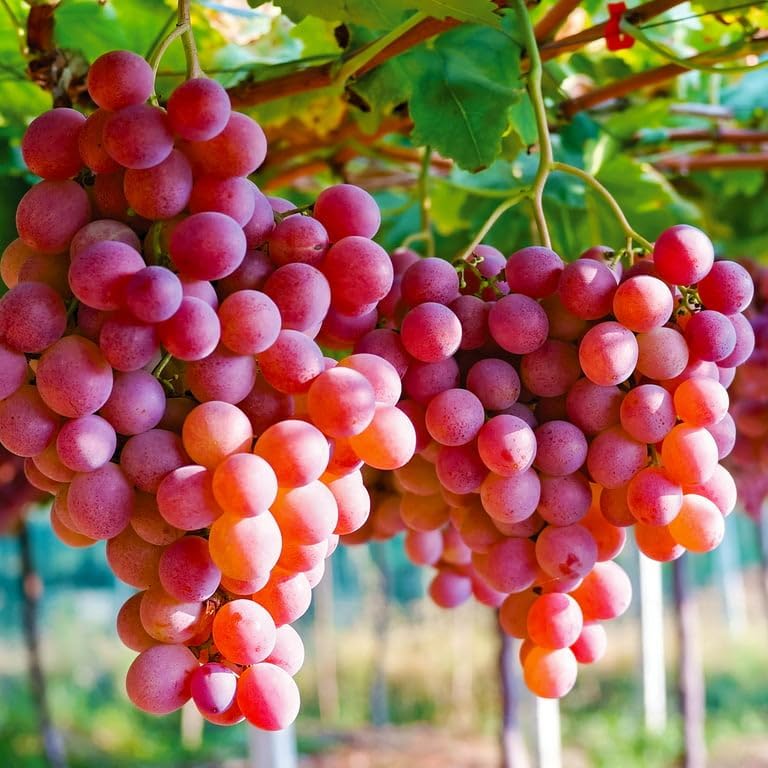 Red Flame Seedless Grapes Plant – High Yield Sweet Seedless Grape Vine - Image 4