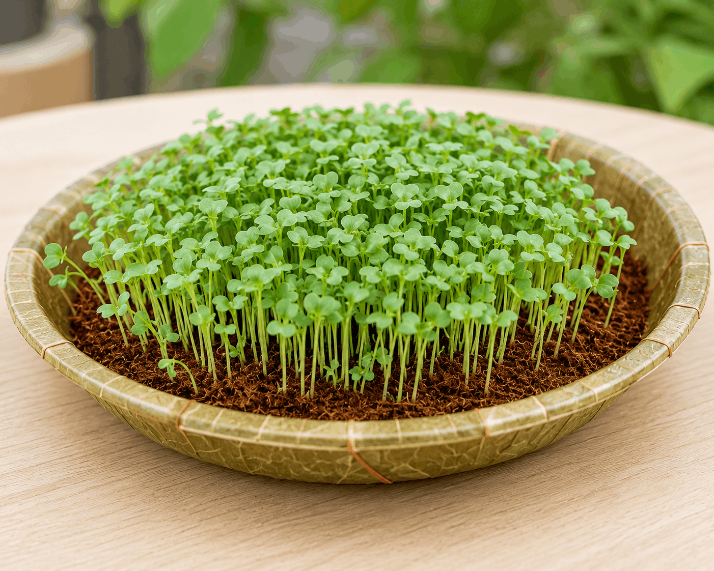 Microgreen Growing Kit – Organic Sal Leaf Plate, Cocopeat & Water Spray Bottle | Beginner Starter Kit - Image 5