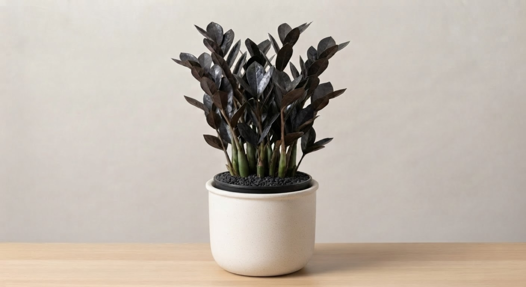 ZZ Dwarf Black Indoor Live Plant with pot