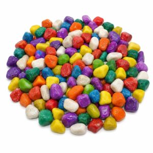 Colour Stone For Plant pot -Multi-Color Pebbles for Decoration - Pebbles for Plants Pots, Fish Tank Aquarium, Table, Vase Fillers
